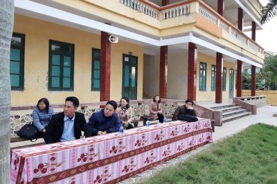 Tổ chức sinh hoạt ngoại khóa “Tìm hiểu sức khỏe sinh sản vị thành niên, phòng chống HIV/AIDS” năm 2019.