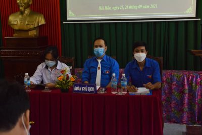 Đoàn trường THPT C Hải Hậu tổ chức Đại hội đại biểu Đoàn TNCS Hồ Chí Minh nhiệm kì 2021 – 2022
