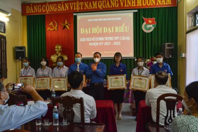 Đoàn trường THPT C Hải Hậu tổ chức Đại hội đại biểu Đoàn TNCS Hồ Chí Minh nhiệm kì 2021 – 2022