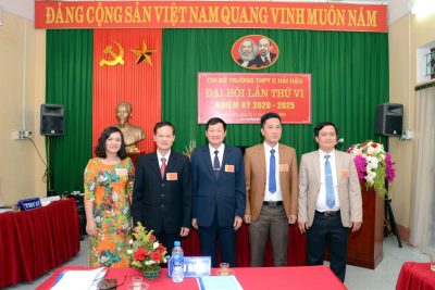 Đại hội Chi bộ trường THPT C Hải Hậu